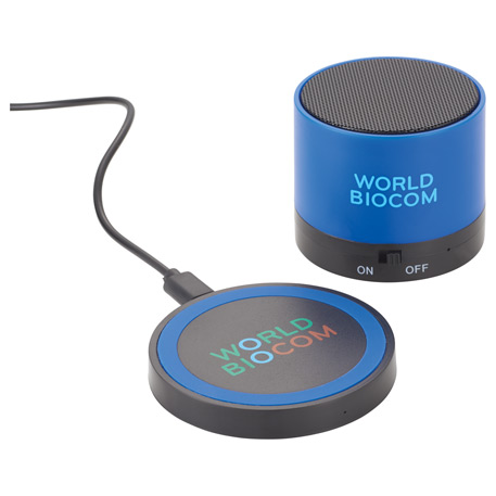 Royal color option for Cosmic Bluetooth Speaker & Wireless Charging Pad