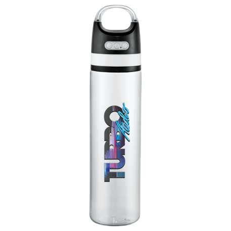 Clear color option for Ozzy Bpa Free Tritan™ Audio Bottle 25oz