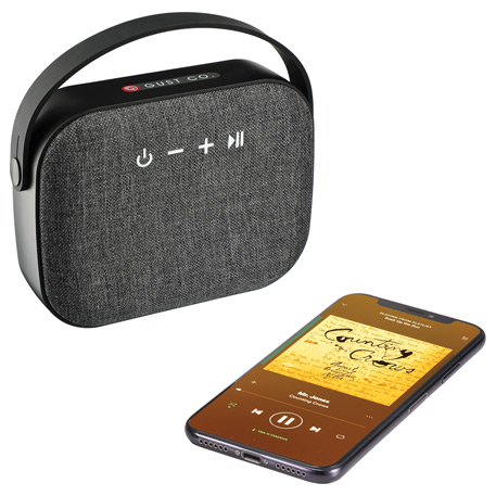 Black color option for Woven Fabric Bluetooth Speaker
