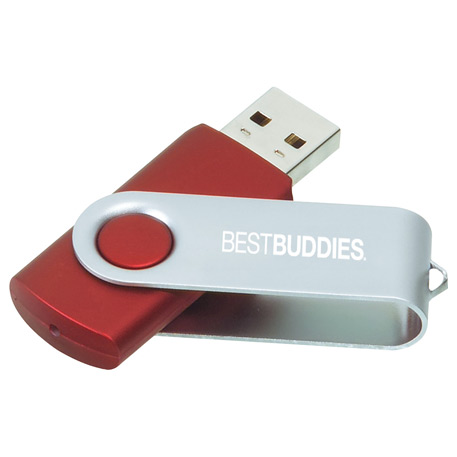 Red color option for Rotate Excel Speed 3.0 8 Gb Flash Drive