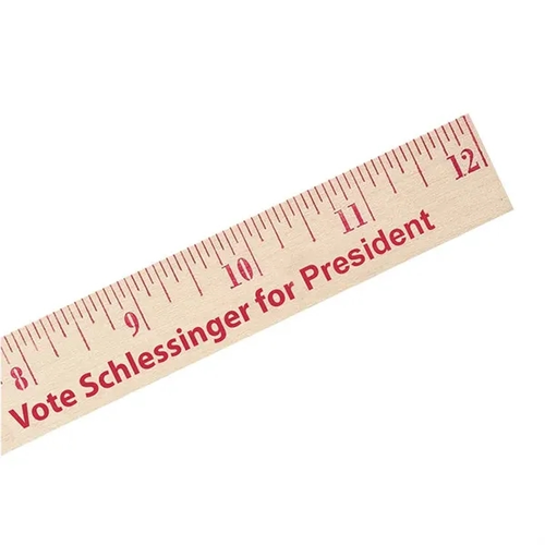Main photo of 12" Natural Finish Wood Ruler