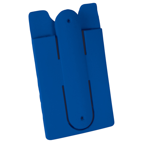 Royal Blue color option for Silicone Phone Wallet With Stand