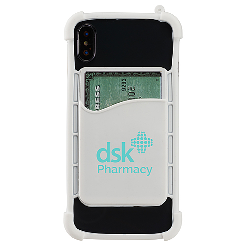 Main photo of Silicone Phone Wrap With Wallet