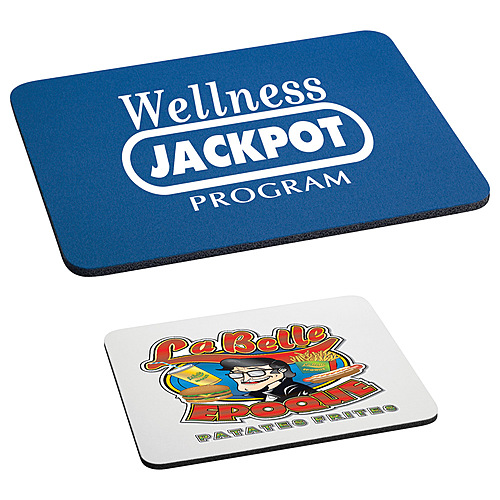 Main photo of Rectangular 1/4 Rubber Mouse Pad