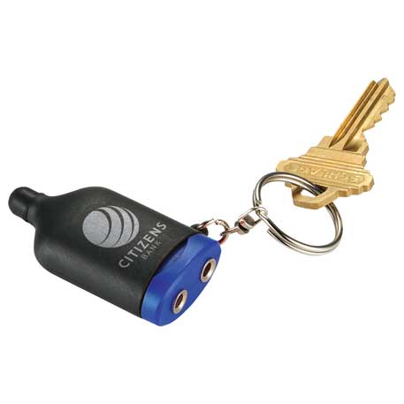 Royal Blue color option for 2 In 1 Music Splitter Keychain/Stylus