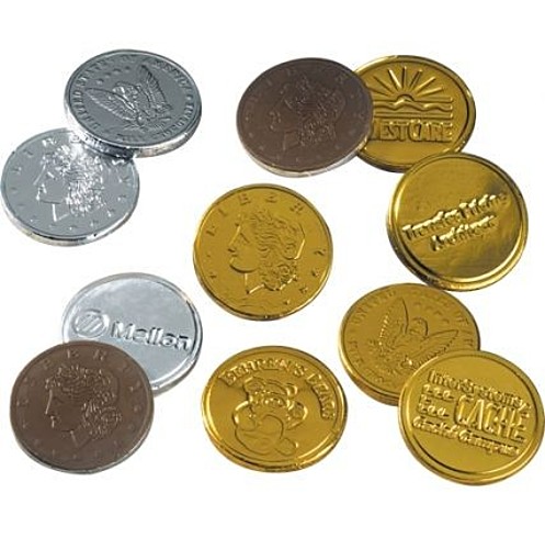 Photo of Stock Chocolate Coins