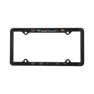 Photo of Thin Panel License Plate Frame,Full Color Digital
