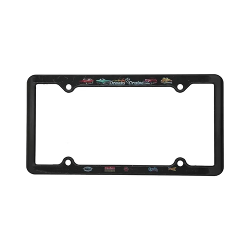 Main photo of Thin Panel License Plate Frame,Full Color Digital