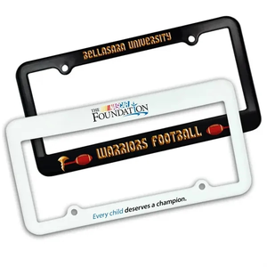Photo of License Plate Frame 2 Holes Full Color Print
