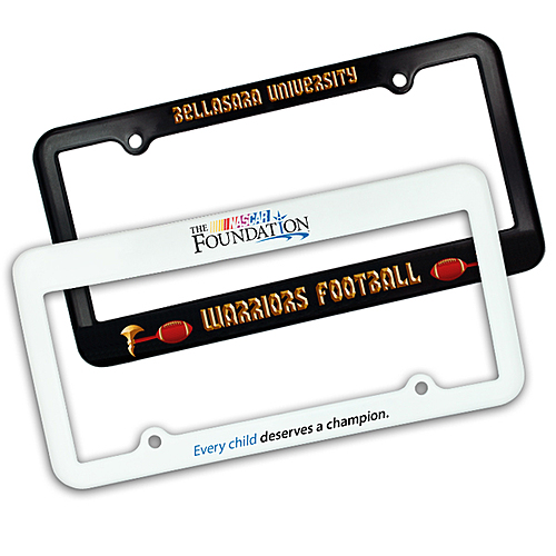 Main photo of License Plate Frame 2 Holes Full Color Print