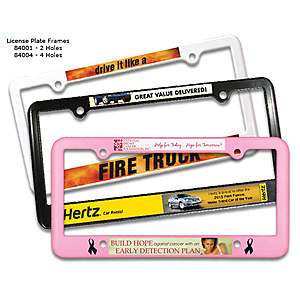 Photo of License Plate Frame 4 Holes,Full Color Digital