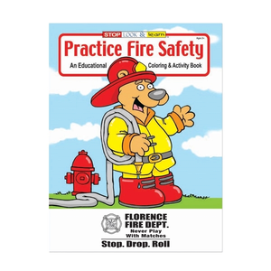 Photo of Practice Fire Safety Coloring Book