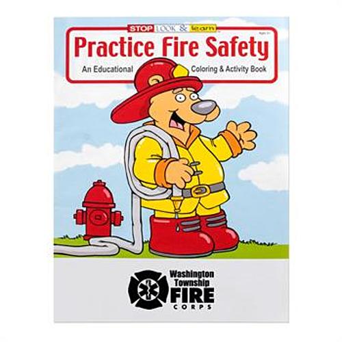 Photo of Practice Fire Safety Coloring Book