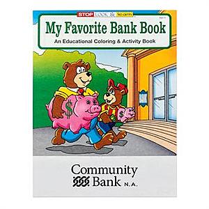 Photo of My Favorite Bank Coloring Book