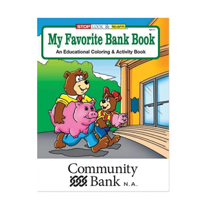 Photo of My Favorite Bank Coloring Book