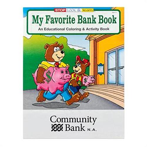 Photo of My Favorite Bank Coloring Book