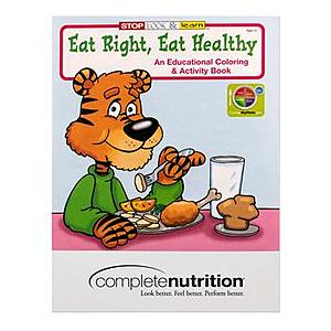 Photo of Eat Right Eat Healthy Coloring Book