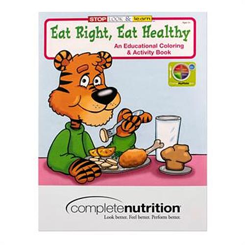 Photo of Eat Right Eat Healthy Coloring Book