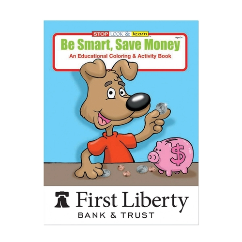Main photo of Be Smart Save Money Coloring Book