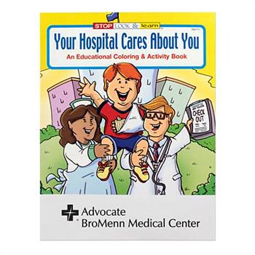 Photo of Your Hospital Cares Coloring Book