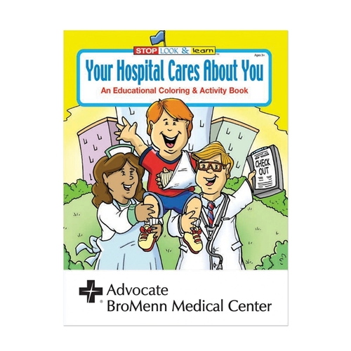 Main photo of Your Hospital Cares Coloring Book