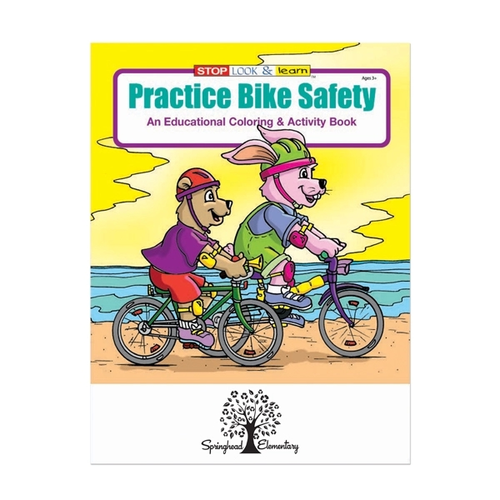 Main photo of Practice Bike Safety Coloring Book