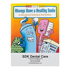Photo of Always Have A Healthy Smile Coloring Book