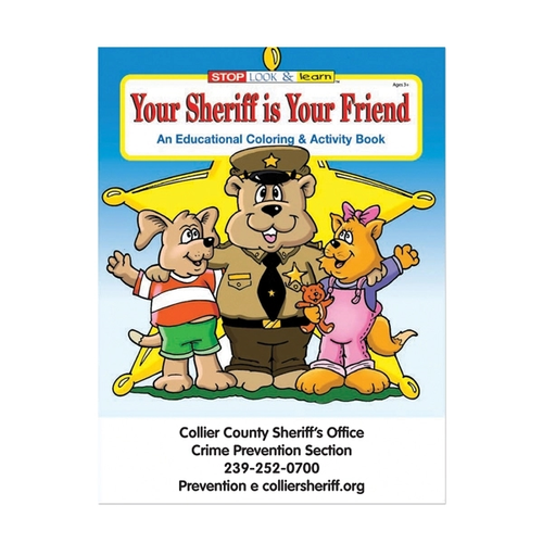 Main photo of Your Sheriff Is Your Friend Coloring Book