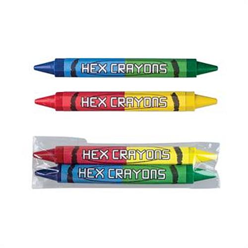 Photo of Double Sided Hexagon Crayons