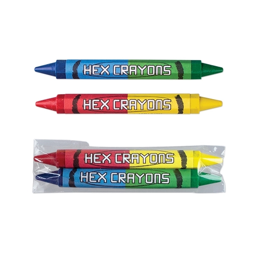 Main photo of Double Sided Hexagon Crayons