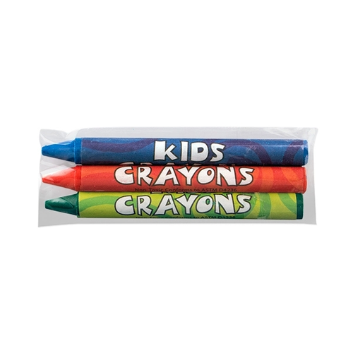 Main photo of 3 Pack Blank Cello Wrapped Crayons