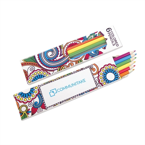 Main photo of 6 Pack Colored Pencils