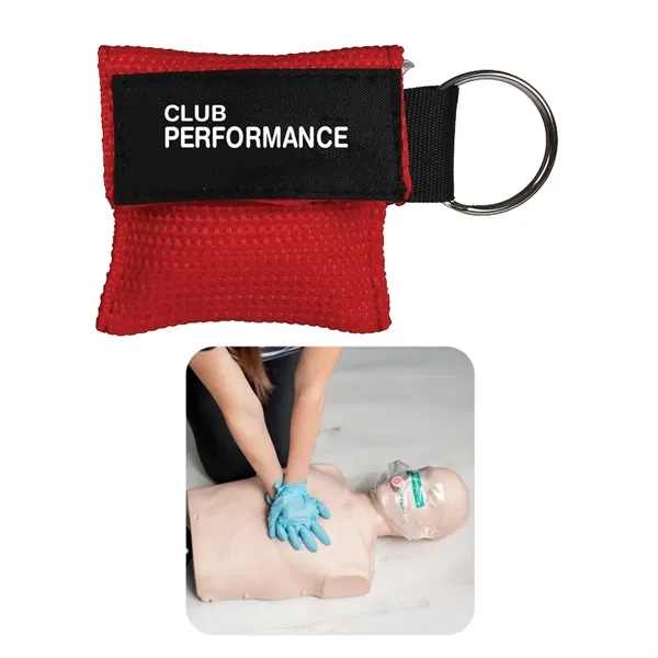 Red color option for Disposable Cpr Mask