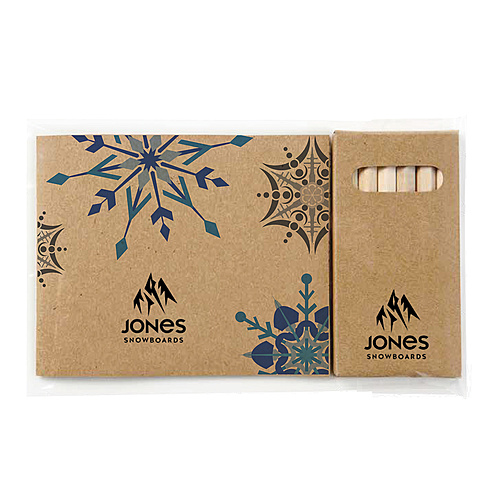 Photo of Holiday Theme Adult Coloring Book & 6 Color Pencil Set To Go