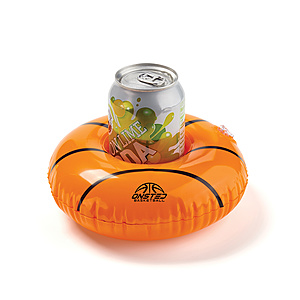 Photo of Inflatable 7" Basketball Beverage Coaster