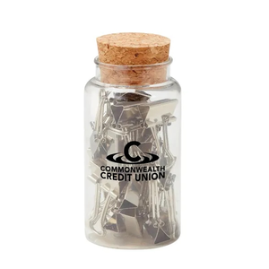 Photo of Binder Clips In Jar