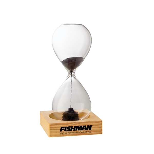 Wood-Clear color option for Magnetic Sand Timer/Hourglass