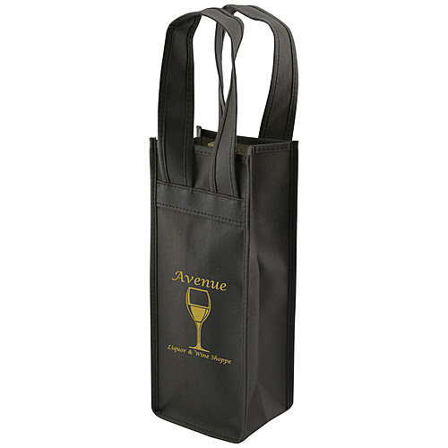 Main photo of 1 Bottle Wine Tote 4.5 X 3.5 X 11