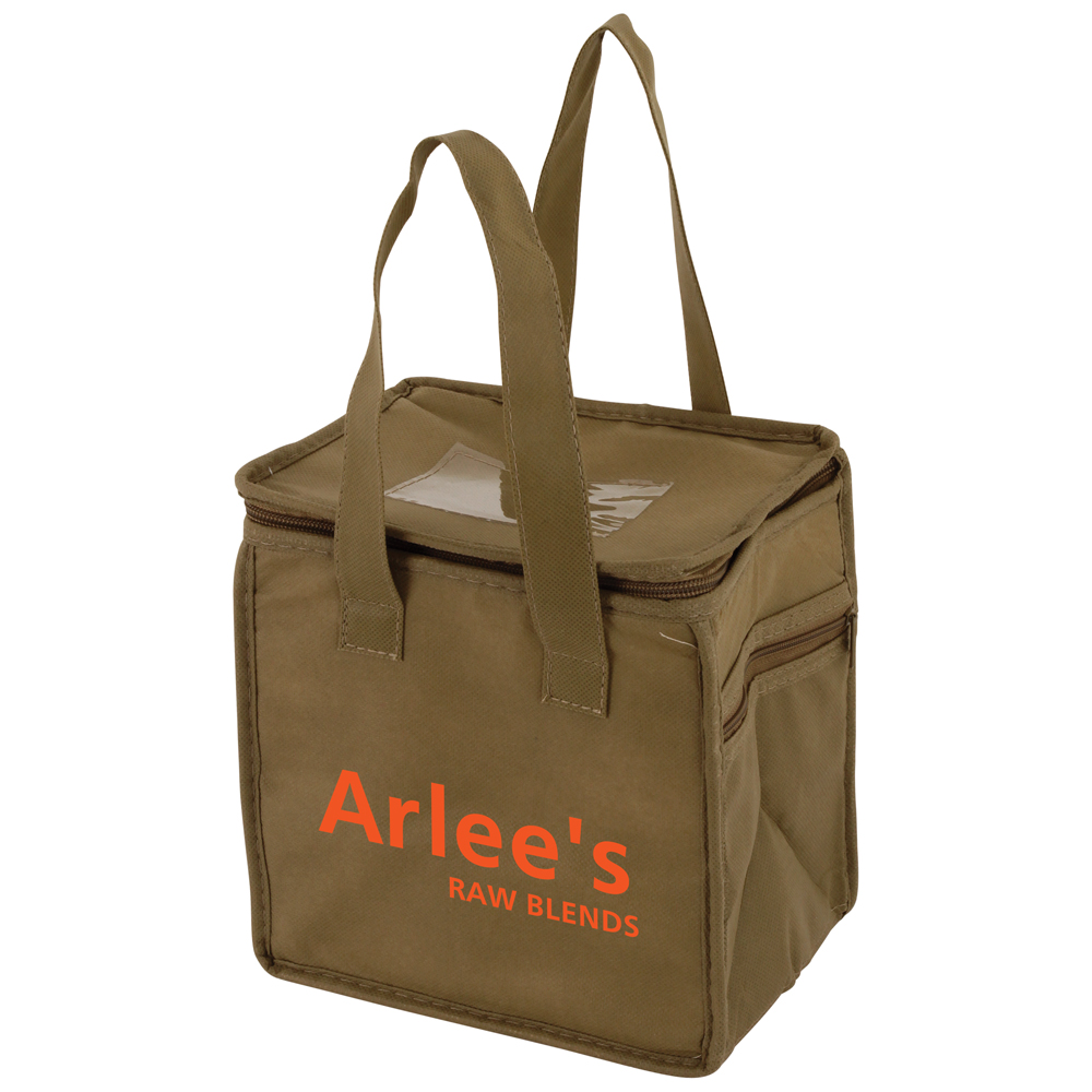 Khaki color option for Lunch Tote 8 X 6 X 8.5