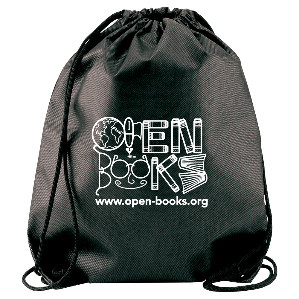 Black color option for Cinch Backpack 13 X 16