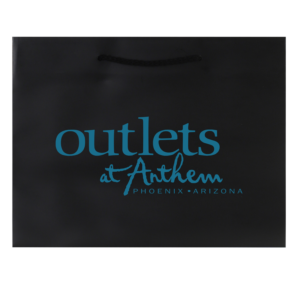 Black color option for Matte Laminated Eurotote   Lite Series 13 X 5 X 10
