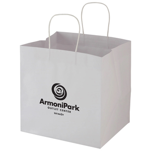 Photo of Wide Gusset Takeout Bag 12" W X 10" D X 12" H