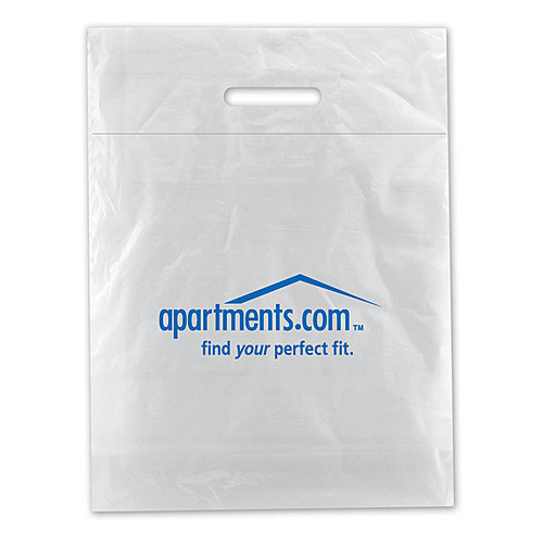 Photo of Fold Over Die Cut Bags 12 X 15 + 4