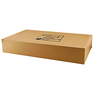 Photo of Pop Up Apparel Box   Natural Kraft 24 X 14 X 4