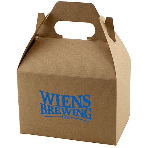 Photo of Gable Box   Natural Kraft 6 X 4 X 4