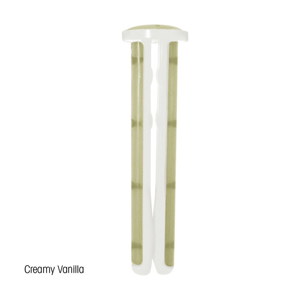 Tan / Creamy Vanilla Scent color option for Vivid™ Vent Stick Oval Shaped Car Air Freshener