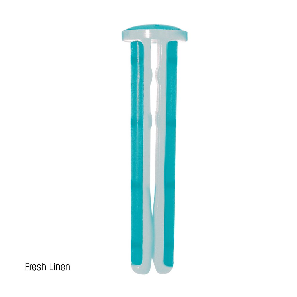 Teal / Fresh Linen Scent color option for Vivid™ Vent Stick Oval Shaped Car Air Freshener