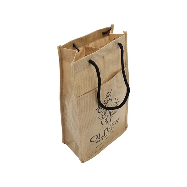 Beige color option for Nw Double Bottle Wine Bag