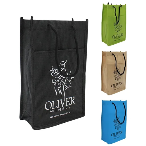 Main photo of Nw Double Bottle Wine Bag