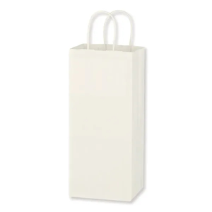 Photo of Kraft Paper White Wine Bag   5.25" X 13"